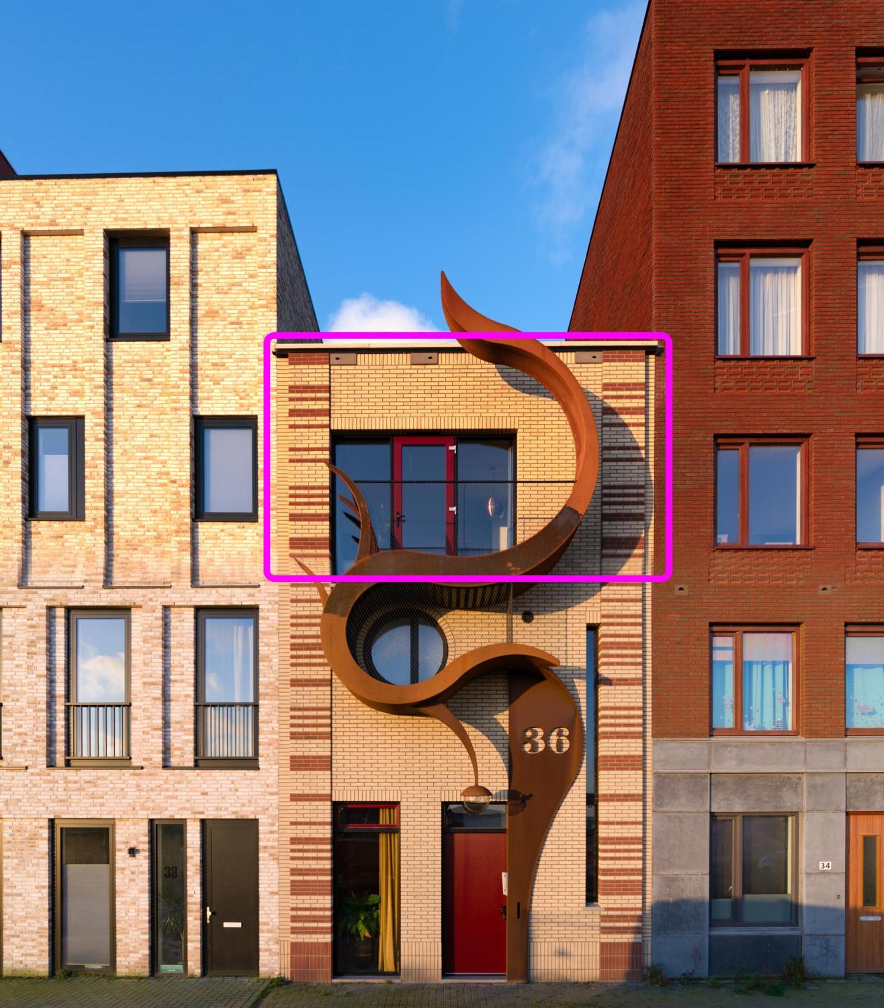 Huis Met De Krul Amsterdam Exterior photo