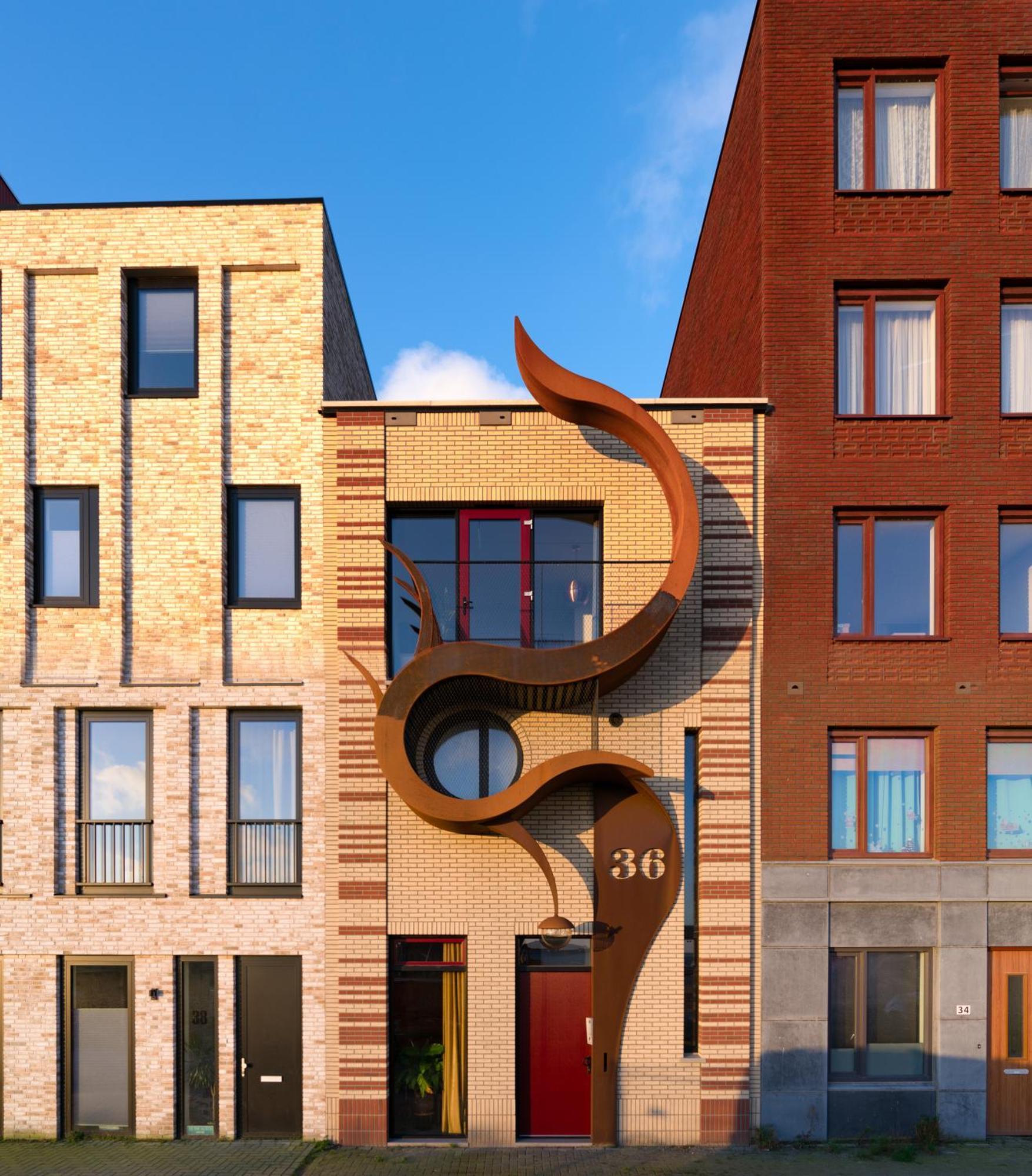 Huis Met De Krul Amsterdam Exterior photo